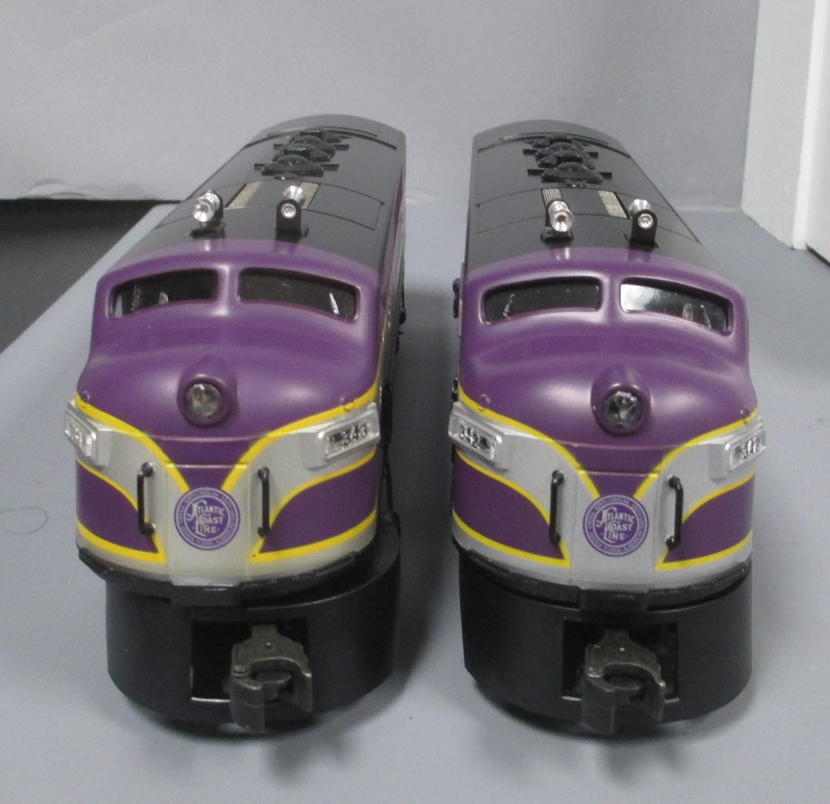 Lionel 6-11903 O Gauge Atlantic Coast Line F3 ABA Diesel Set w/TMCC & RS LN/Box
