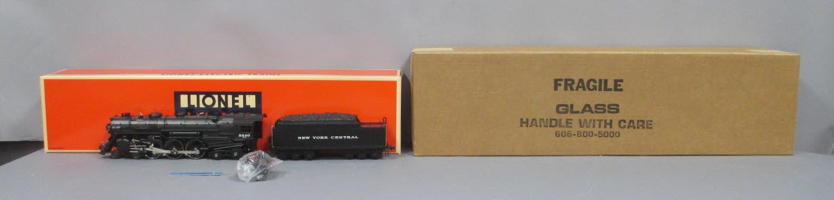 Lionel 6-18005 O NYC 4-6-4 700E Hudson Steam & Tender #5340 w/ Display Case NIB