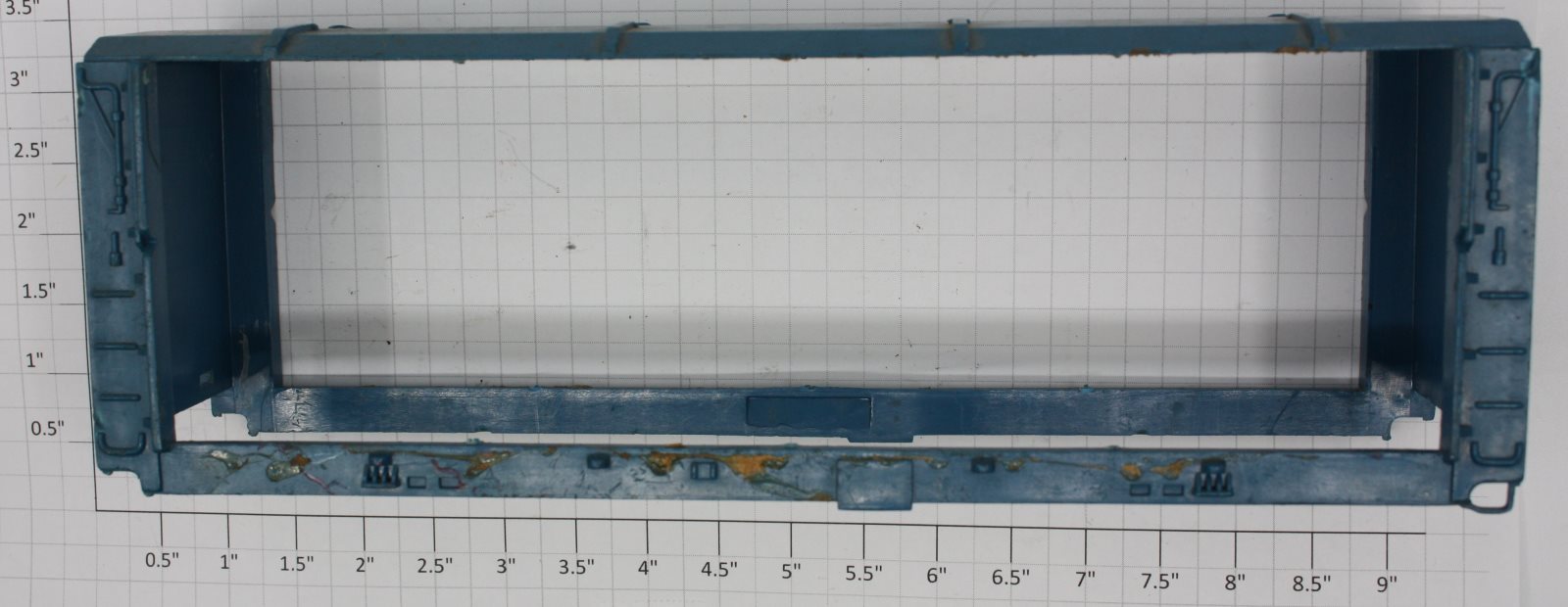 Lionel 9090-10 Blue Upper Frame for General Mills Mini-Max Railcar