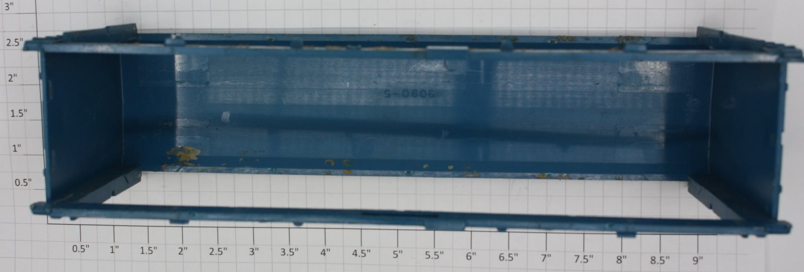 Lionel 9090-10 Blue Upper Frame for General Mills Mini-Max Railcar