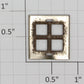 Lionel 817-6M Caboose Metal Window