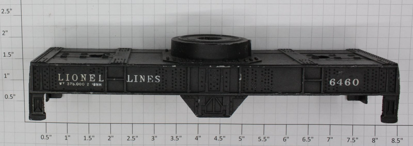 Lionel 6460-5  O Gauge Crane Car Black Frame #6460