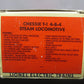 Lionel 6-18011 O Gauge Chessie 4-8-4 T1 Steam Locomotive & Tender #2101 LN/Box