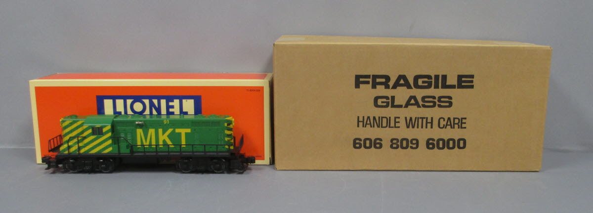 Lionel 6-18558 Missouri-Kansas-Texas GP-7 Diesel Engine #91 & Display Case LN/Box