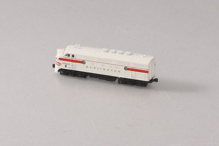 Kato 176-1314 N CB&Q EMD F3A Diesel Locomotive w/ Dual Headlights #9960C LN/Box