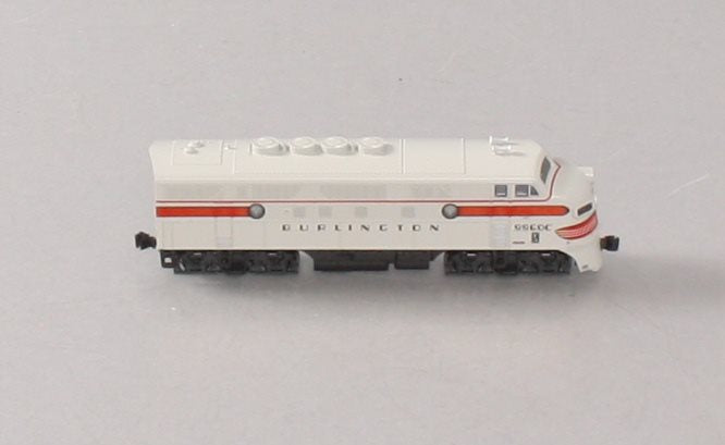 Kato 176-1314 N CB&Q EMD F3A Diesel Locomotive w/ Dual Headlights #9960C