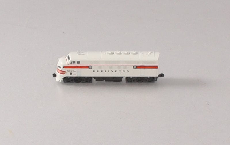 Kato 176-1313 N CB&Q EMD F3A Diesel Locomotive w/ Dual Headlights #9960A