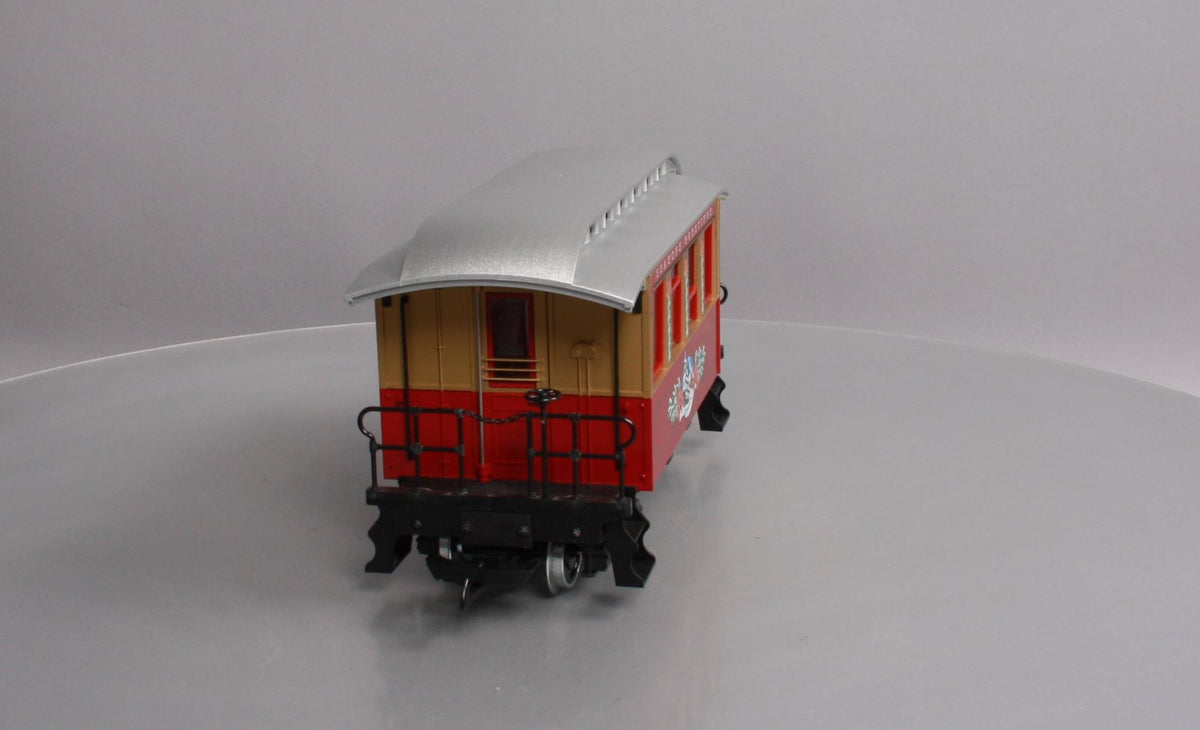 LGB 35075 G Scale Christmas Passenger Car - Metal Wheels NIB
