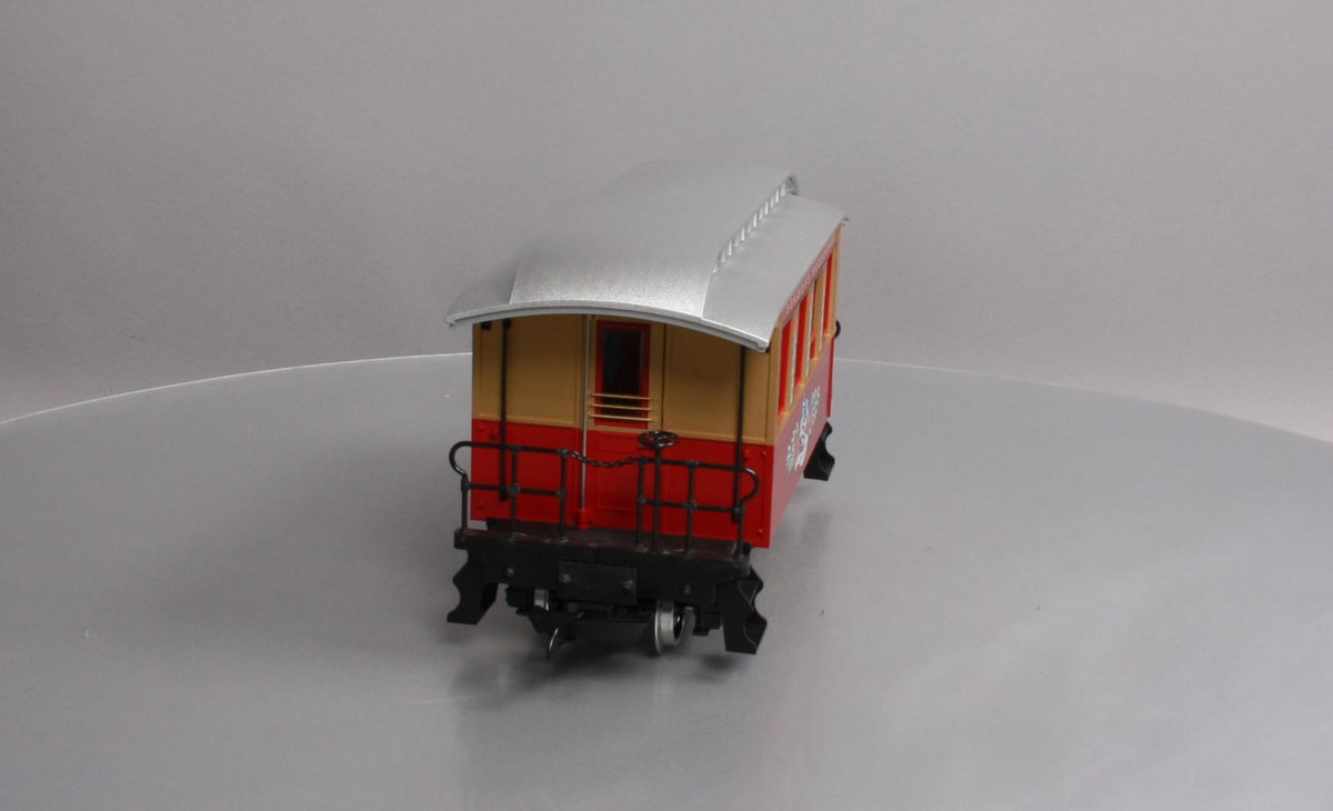 LGB 35075 G Scale Christmas Passenger Car - Metal Wheels NIB