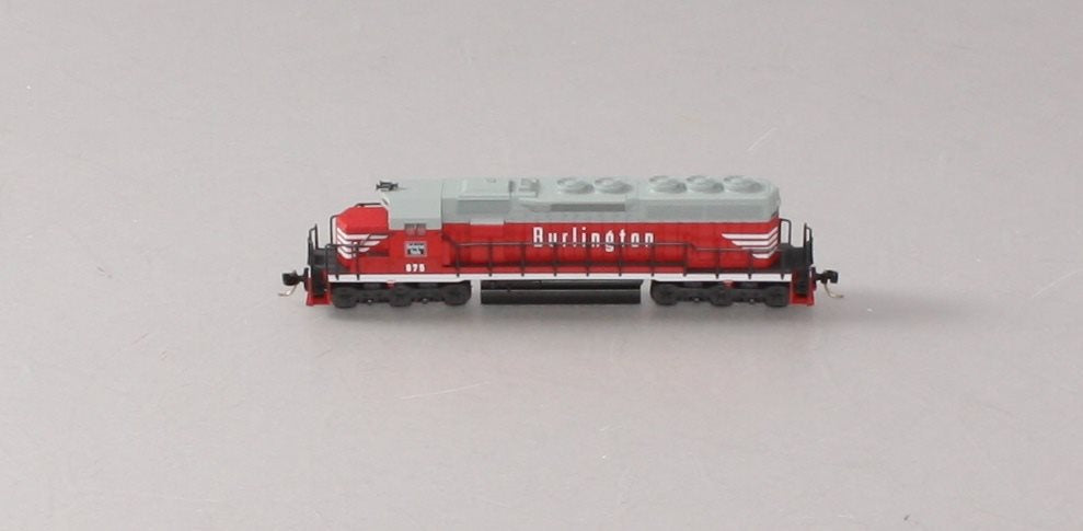 Kato 176-20N N CB&Q (Gray & Red) EMD SD40 Diesel Locomotive #875 LN/Box