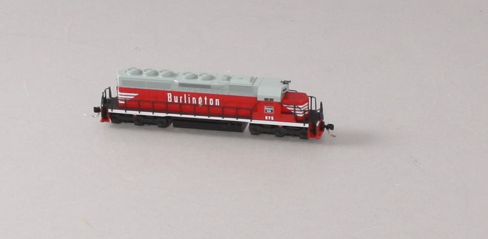 Kato 176-20N N CB&Q (Gray & Red) EMD SD40 Diesel Locomotive #875 LN/Box
