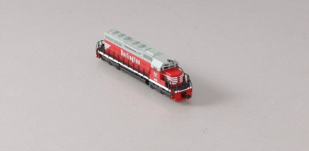Kato 176-20N N CB&Q (Gray & Red) EMD SD40 Diesel Locomotive #875 LN/Box