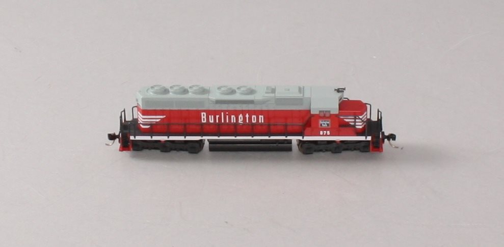 Kato 176-20N N CB&Q (Gray & Red) EMD SD40 Diesel Locomotive #875 LN/Box