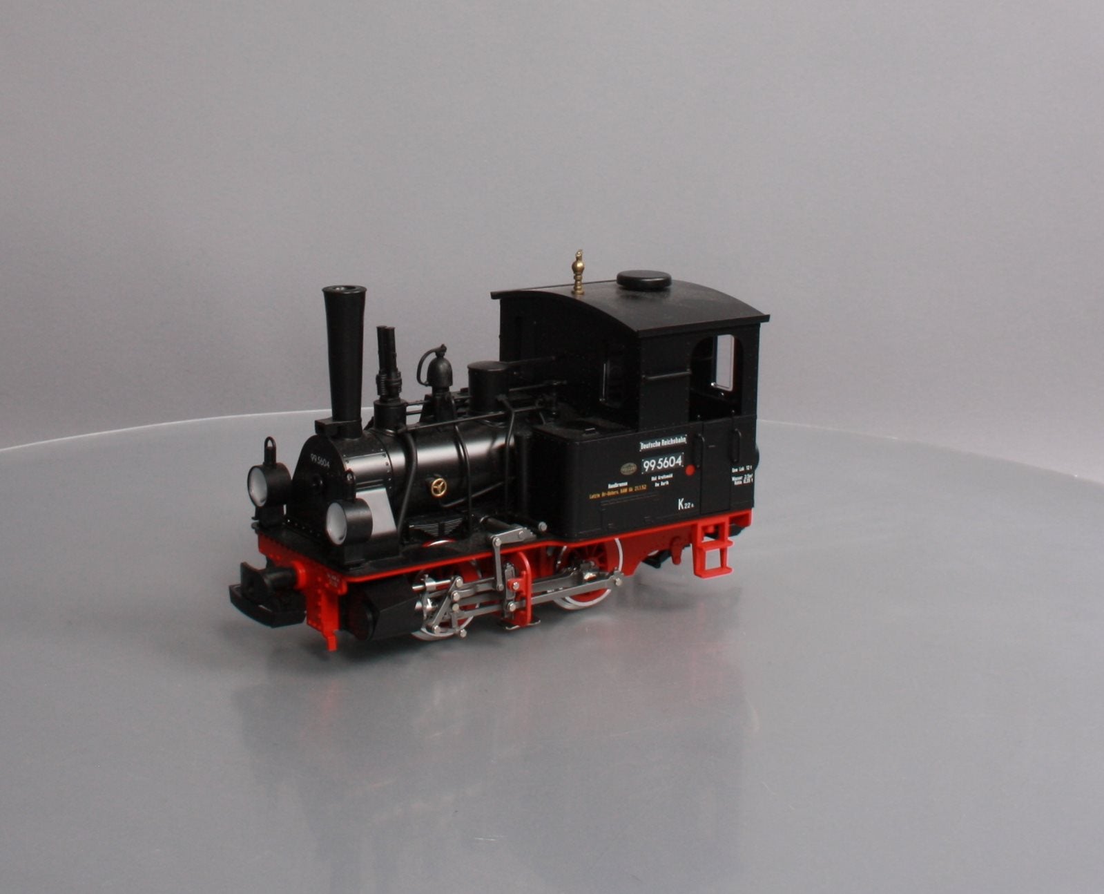 LGB タンクトップ黒裏地赤 LGB 21481 G Fichtelberg Railroad Steam Locomotive with DCC & Sound