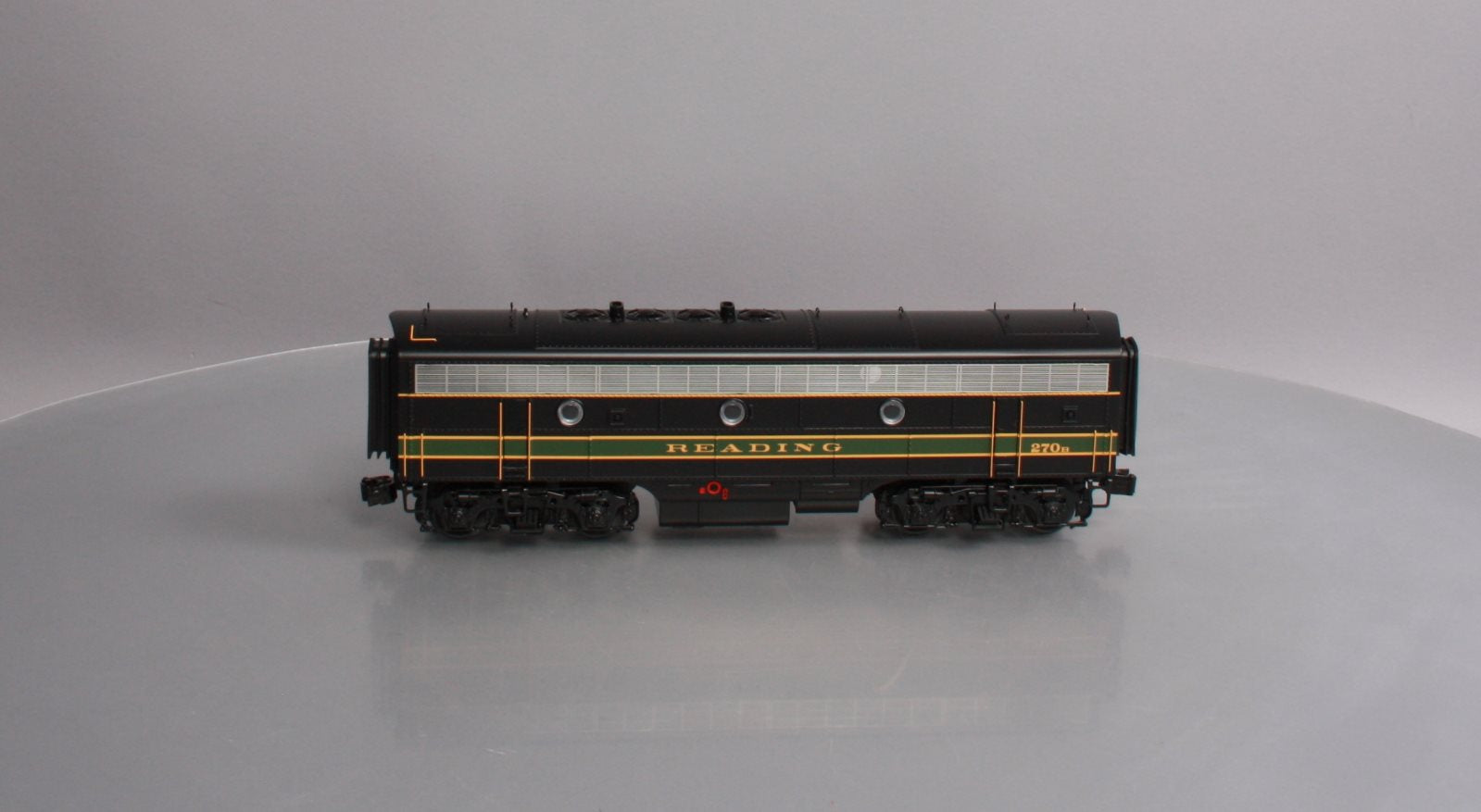 MTH 20-20604-3 Reading Non-Powered F-7 B-Unit Diesel Engine