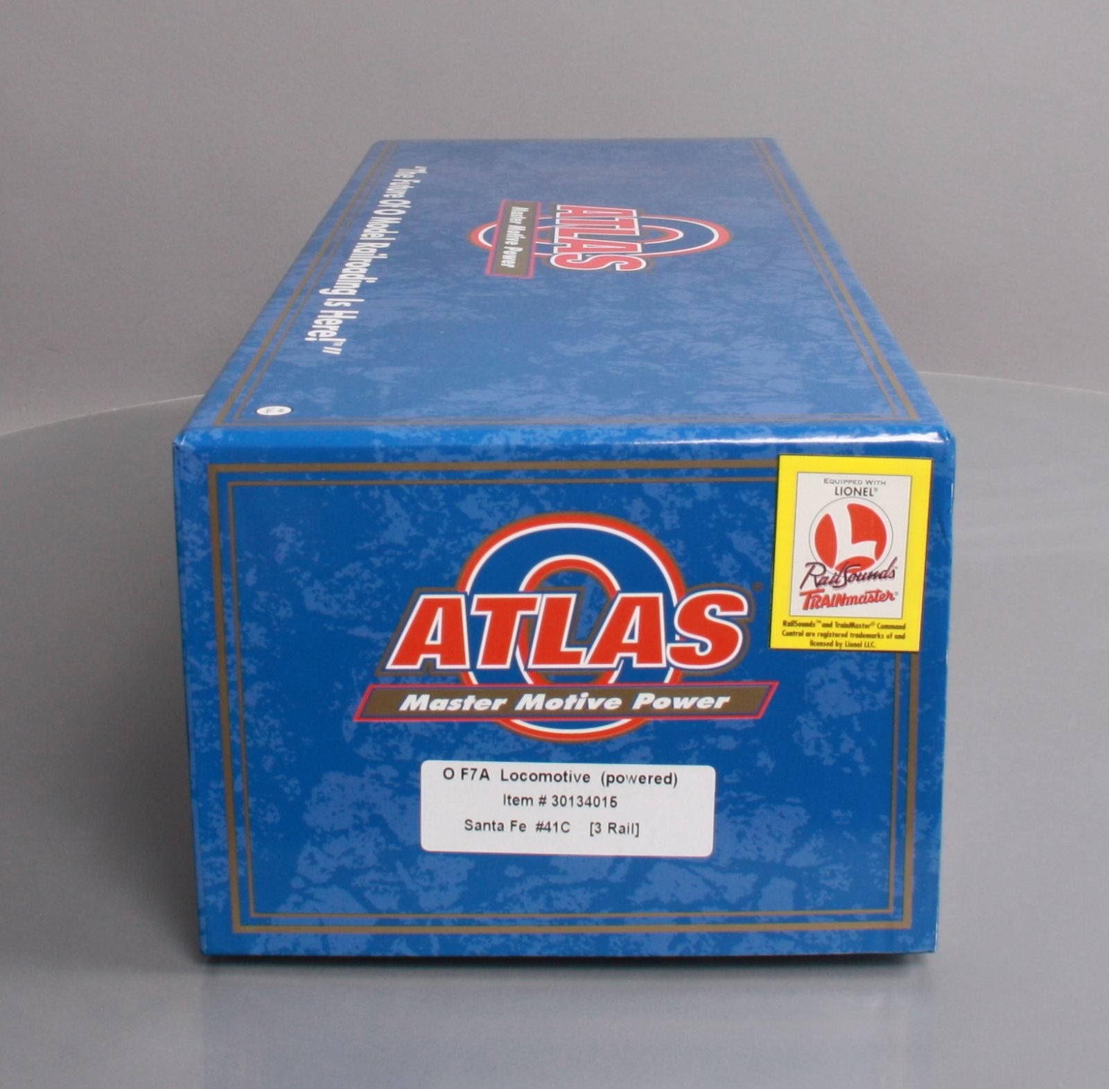 Atlas 30134015 O Santa Fe F7A Phase I Double Headlight Diesel #41C - 3 Rail