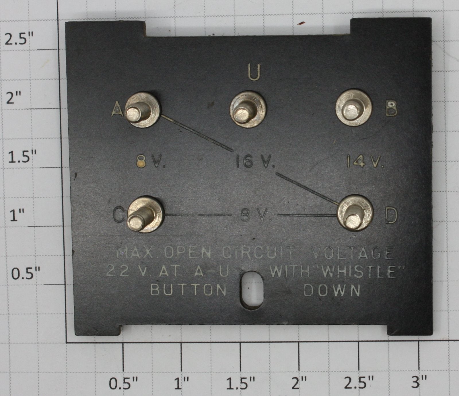 Lionel RWM-9 Terminal Plate Assembly