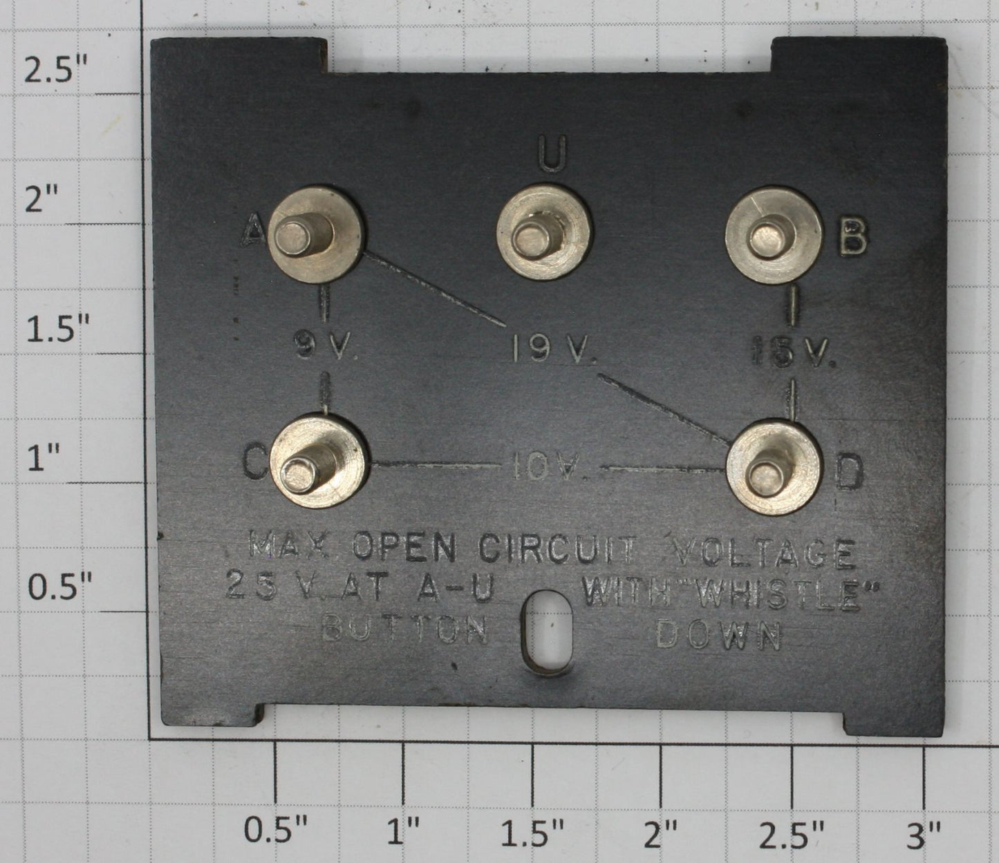 Lionel RW-10X RW, RWM and RW250 Transformer Terminal Plate Assembly