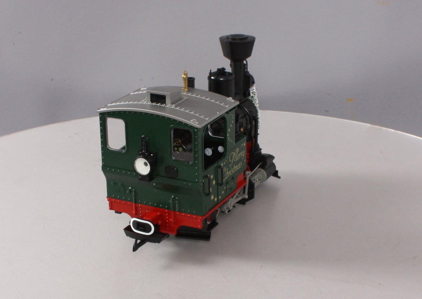 LGB 20215 G "Stainz" Christmas Steam Locomotive with Lighted Christmas Tree!