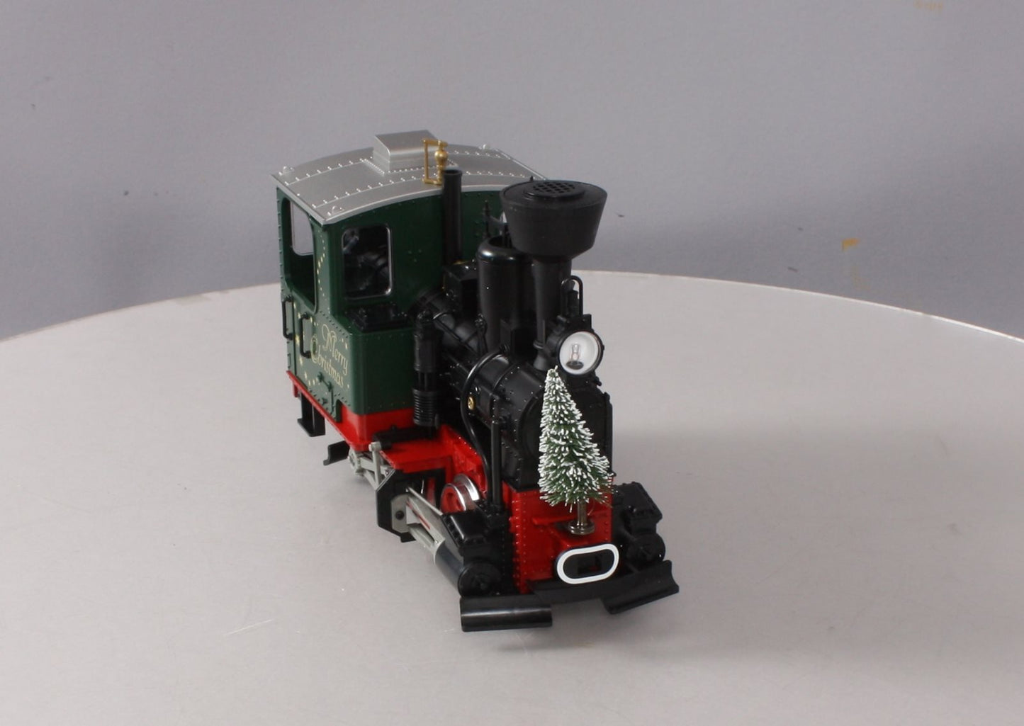 LGB 20215 G "Stainz" Christmas Steam Locomotive with Lighted Christmas Tree!