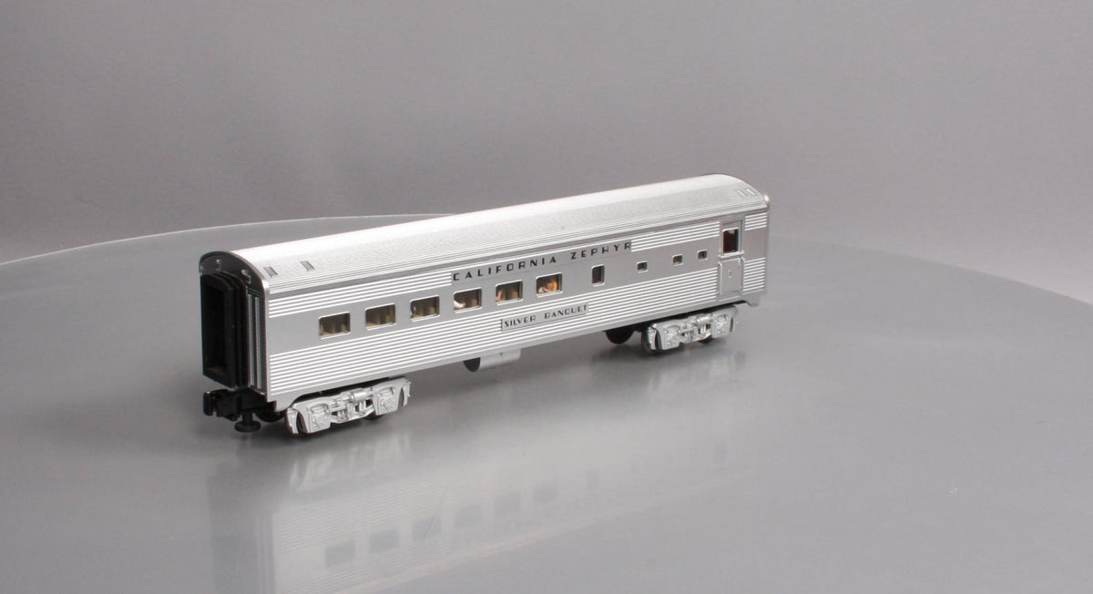 Lionel 6-25162 California Zephyr " Silver Banquet" Diner Car LN/Box