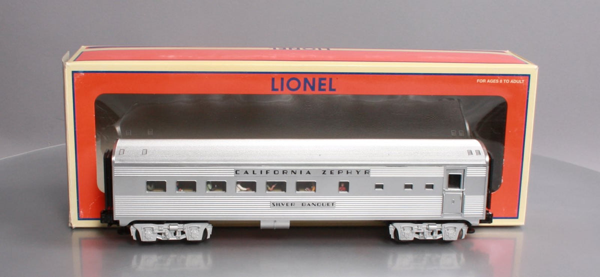 Lionel 6-25162 California Zephyr " Silver Banquet" Diner Car LN/Box