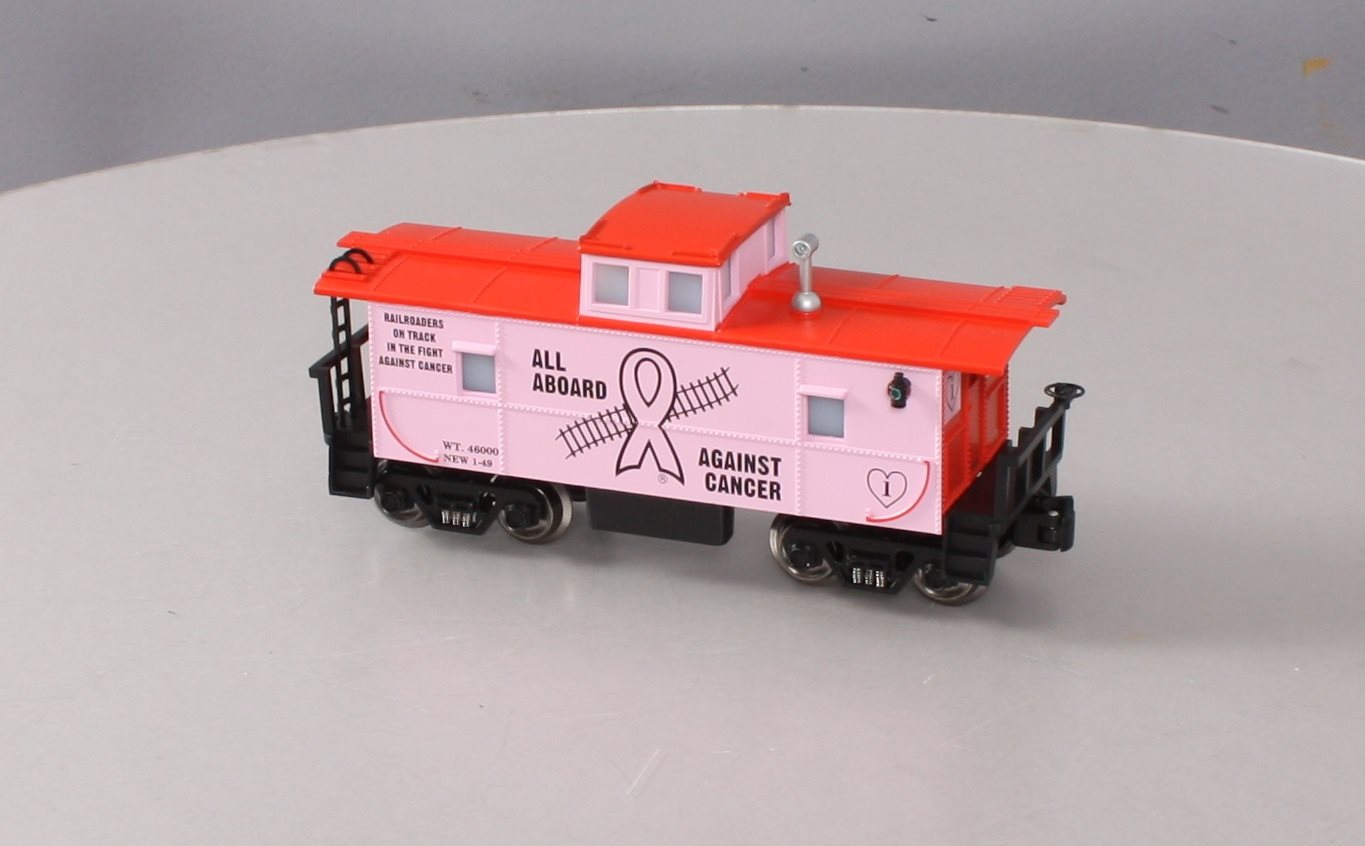 RMT 96901 O Gauge Caboose Cancer Cure #1 with Marker Lights