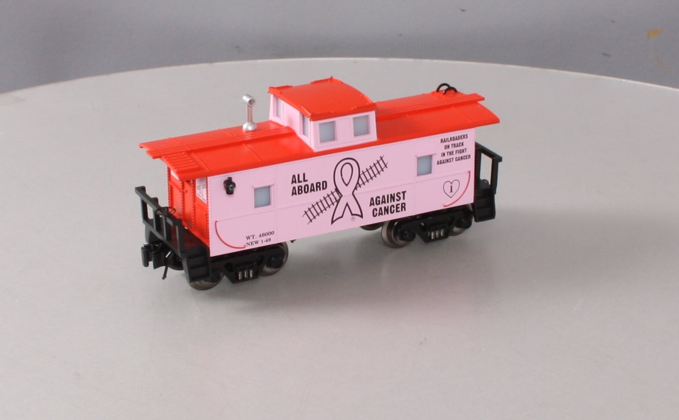 RMT 96901 O Gauge Caboose Cancer Cure #1 with Marker Lights