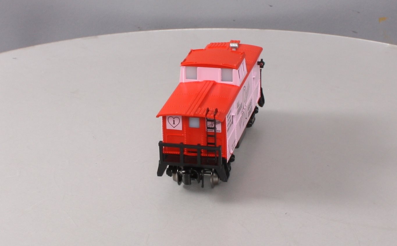 RMT 96901 O Gauge Caboose Cancer Cure #1 with Marker Lights