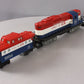 Lionel 6-8665 O Gauge BAR Jeremiah O' Brien GP-9 Diesel Locomotive & Caboose LN/Box