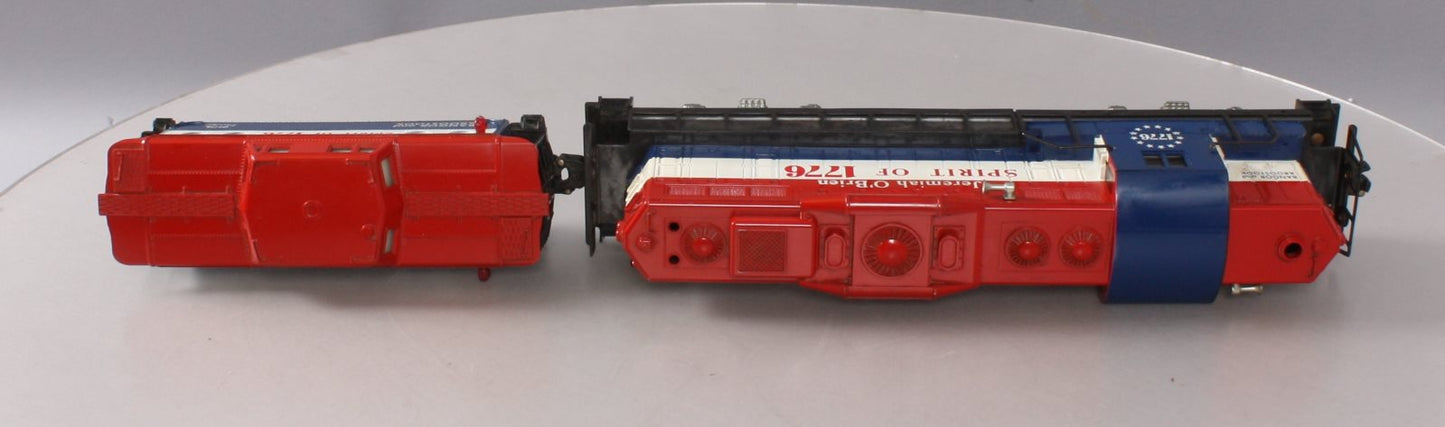 Lionel 6-8665 O Gauge BAR Jeremiah O' Brien GP-9 Diesel Locomotive & Caboose EX/Box