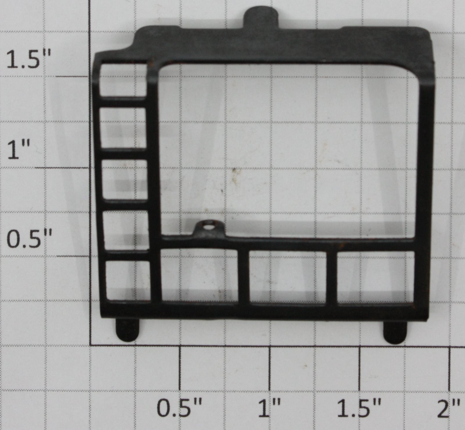 Lionel 9067-40 Black Metal End Railing