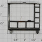 Lionel 9067-40 Black Metal End Railing
