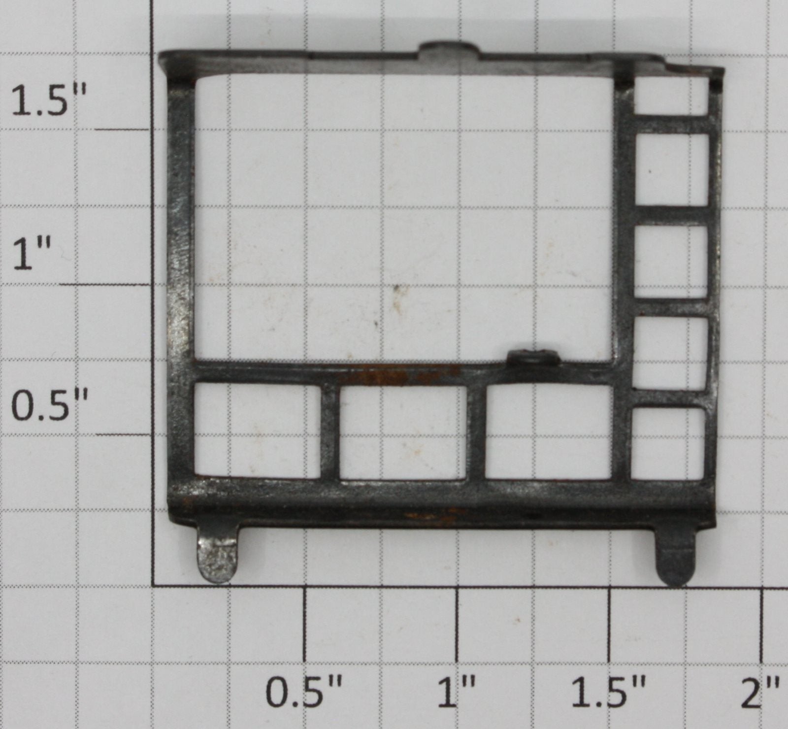 Lionel 9067-40 Black Metal End Railing