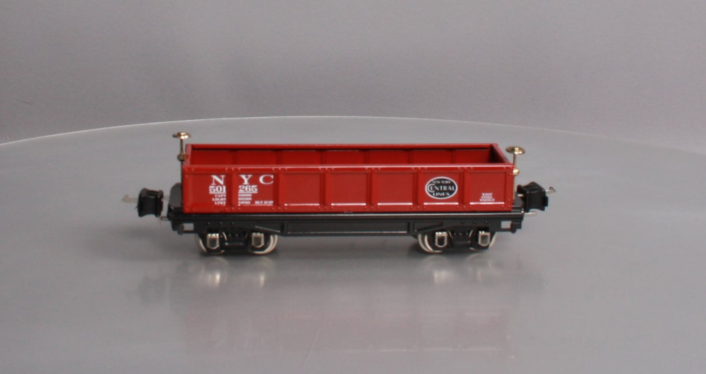 MTH 10-8059 O Gauge New York Central No.2812 Red Gondola Car