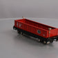 MTH 10-8059 O Gauge New York Central No.2812 Red Gondola Car