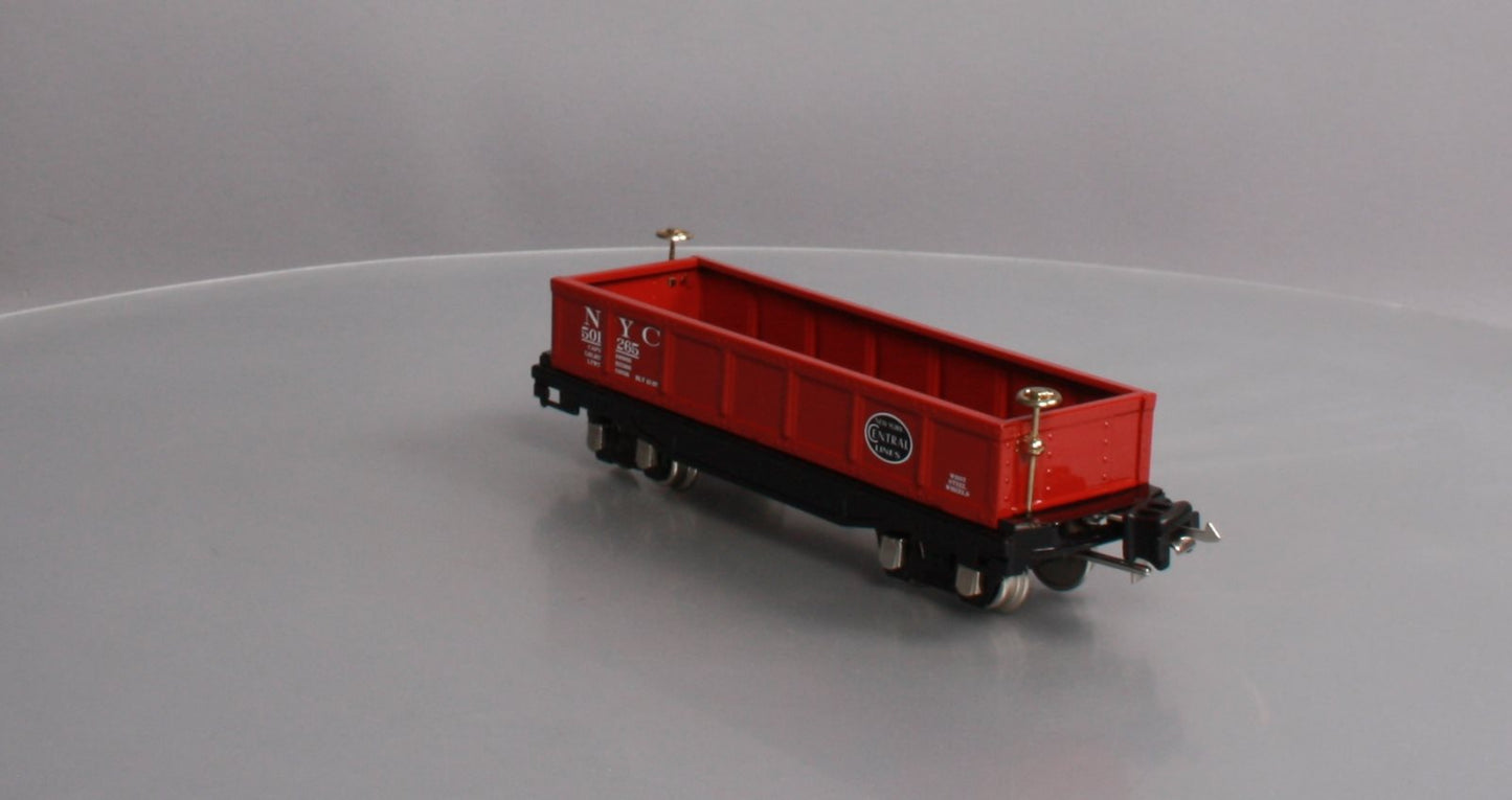 MTH 10-8059 O Gauge New York Central No.2812 Red Gondola Car