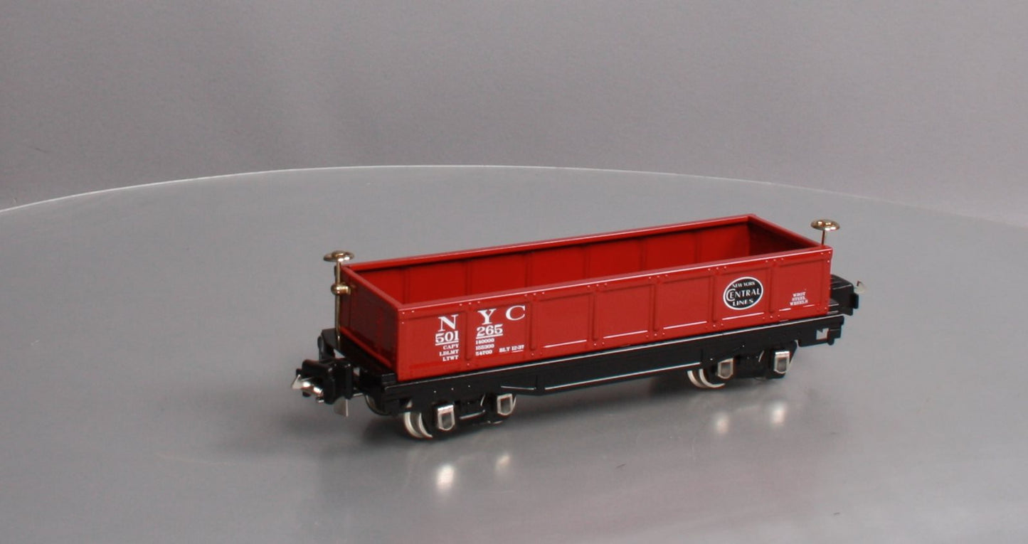 MTH 10-8059 O Gauge New York Central No.2812 Red Gondola Car