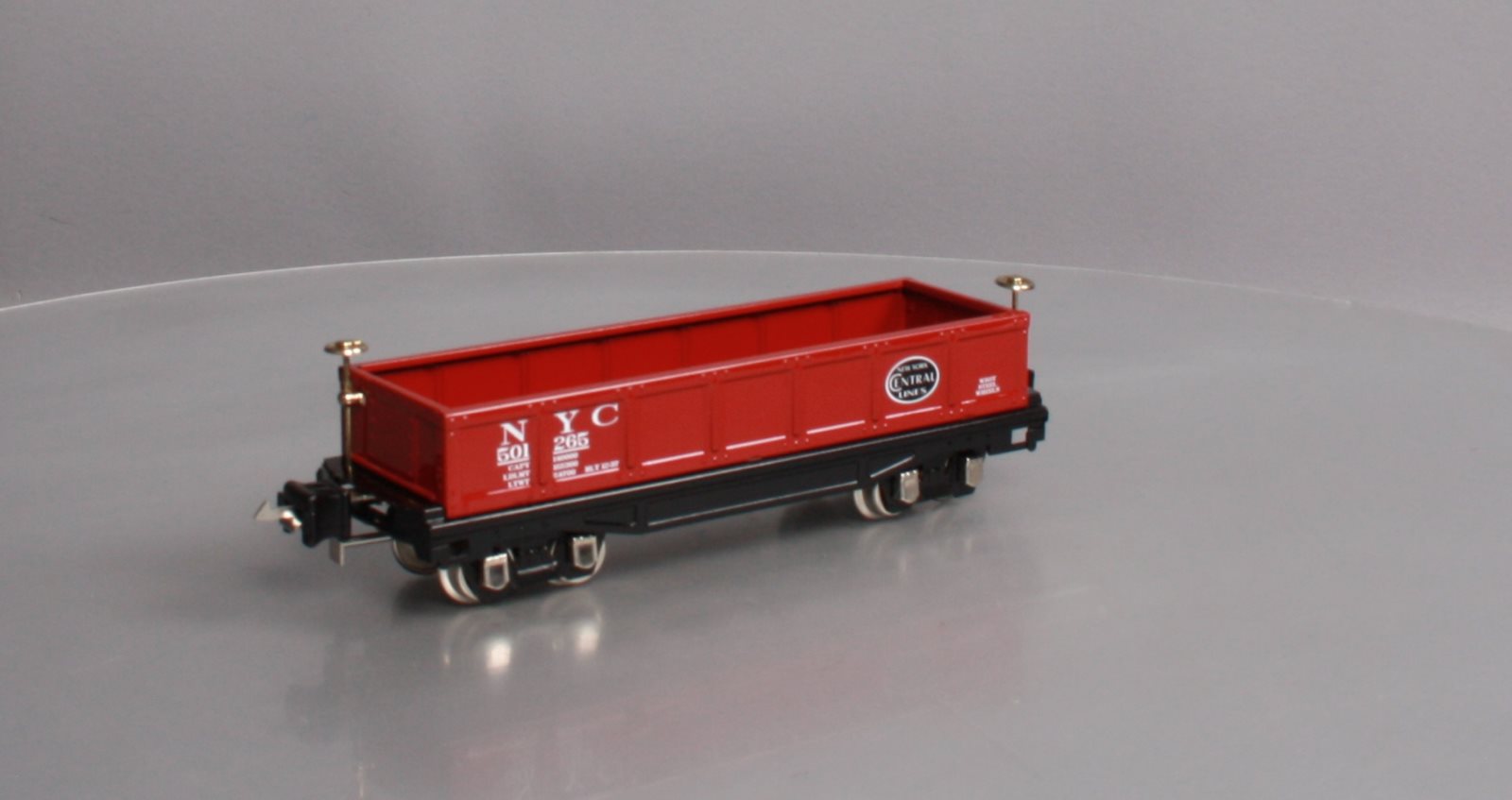 MTH 10-8059 O Gauge New York Central No.2812 Red Gondola Car