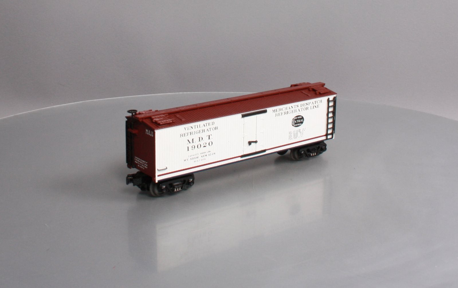MTH 30-8608 O NYC Die-Cast Reefer Car #19020 LN/Box