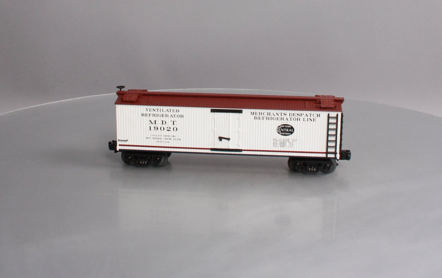 MTH 30-8608 O NYC Die-Cast Reefer Car #19020 LN/Box