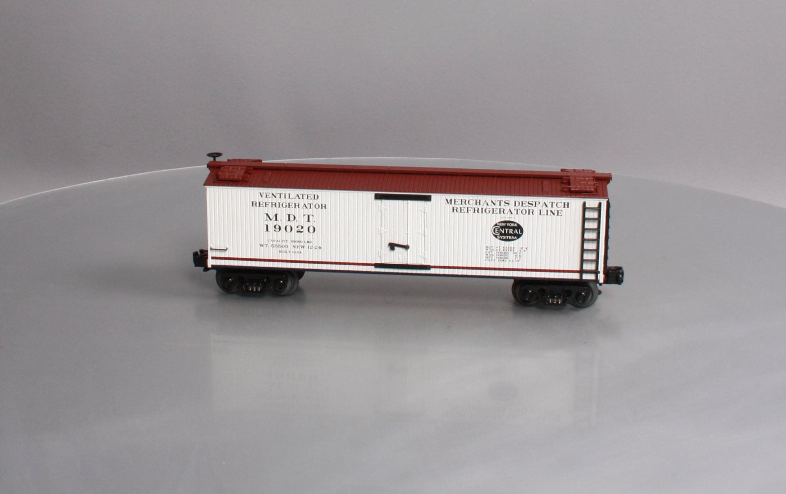 MTH 30-8608 O NYC Die-Cast Reefer Car #19020 LN/Box