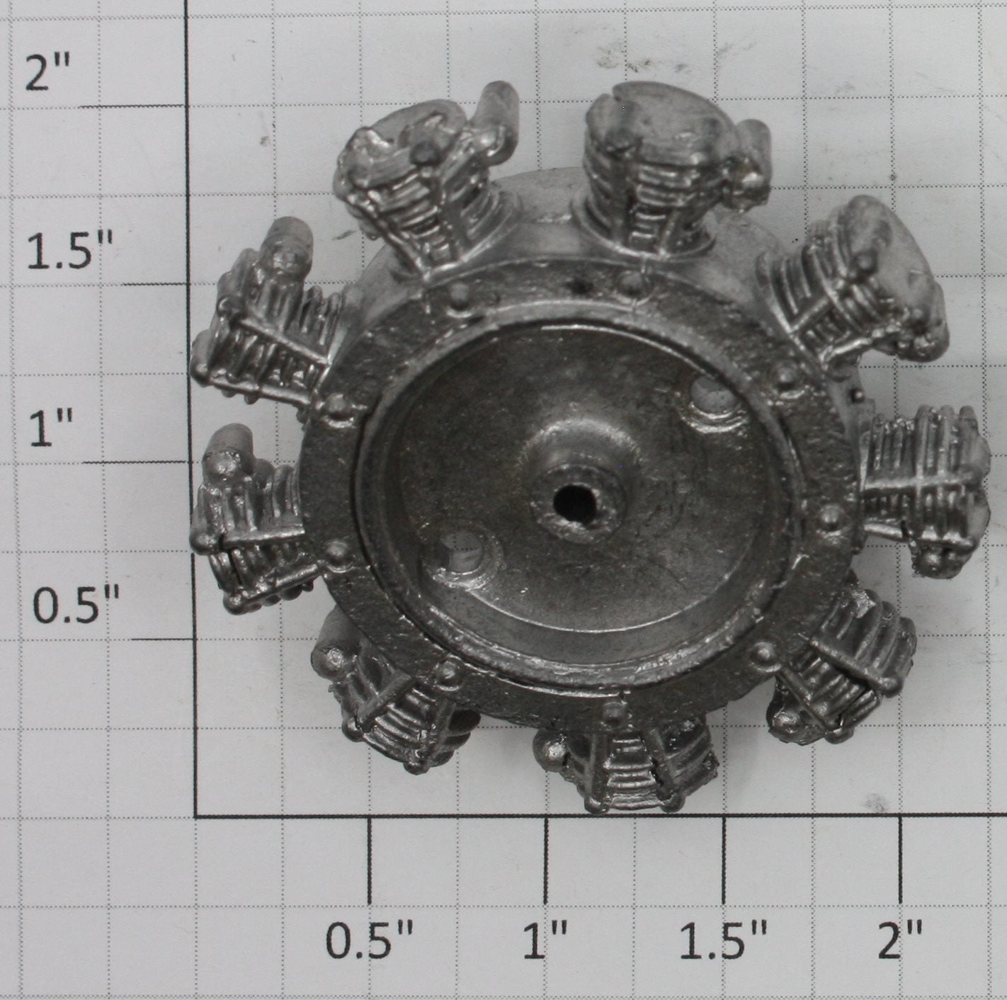 Acme 100RX 9-Cylinder Rotary Casting