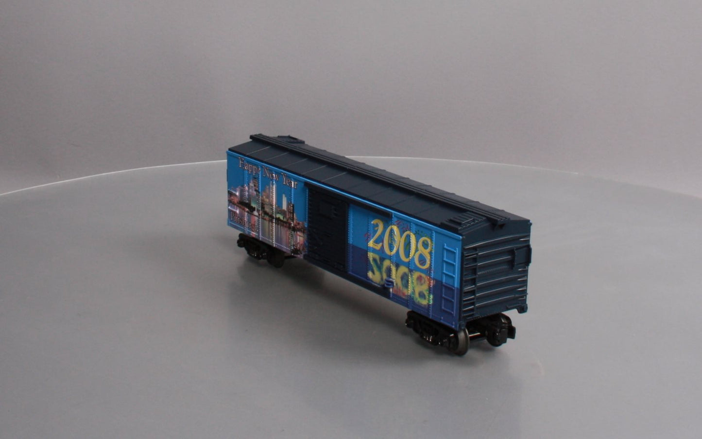 MTH 30-74461 O New Years 2008 Box Car LN/Box