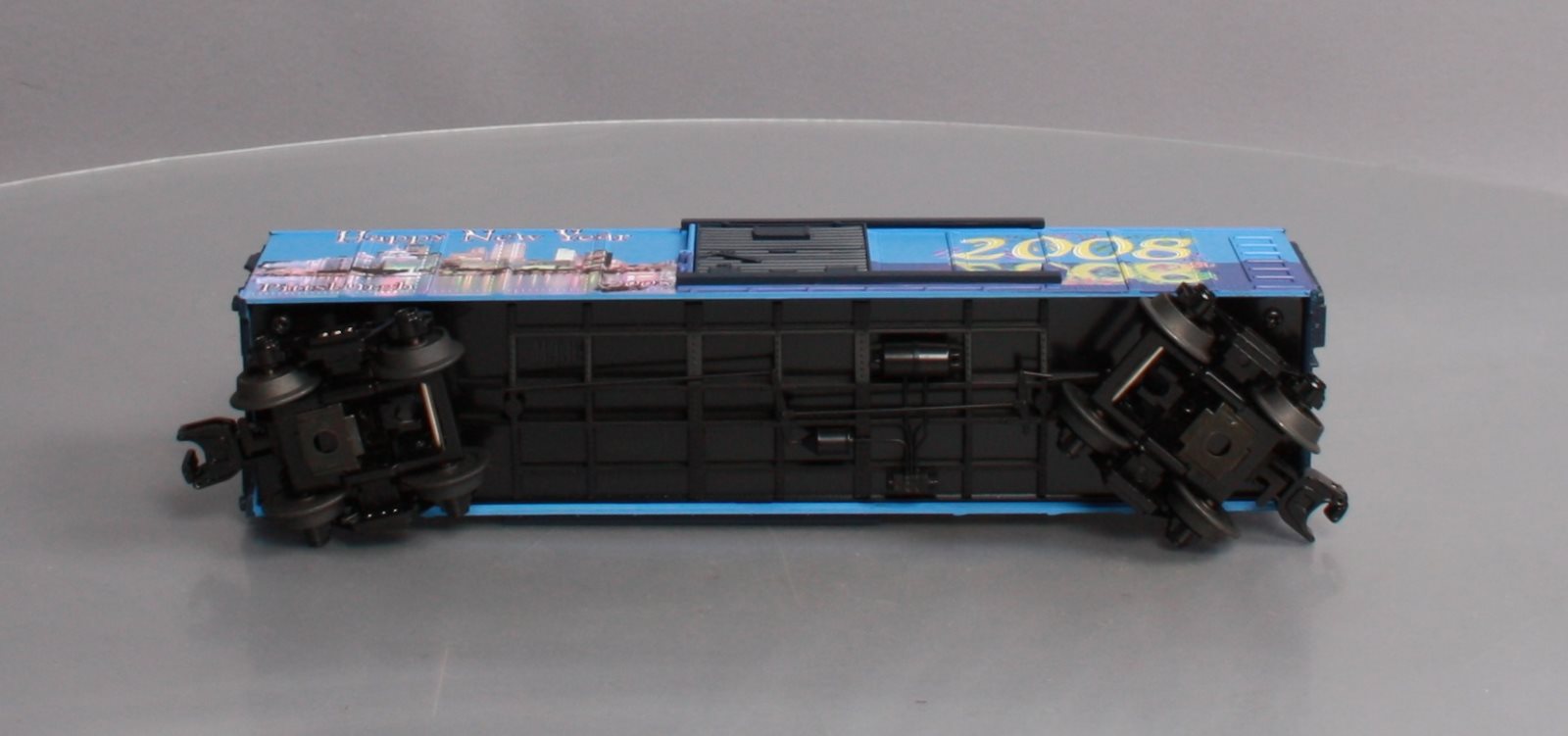MTH 30-74461 O New Years 2008 Box Car LN/Box