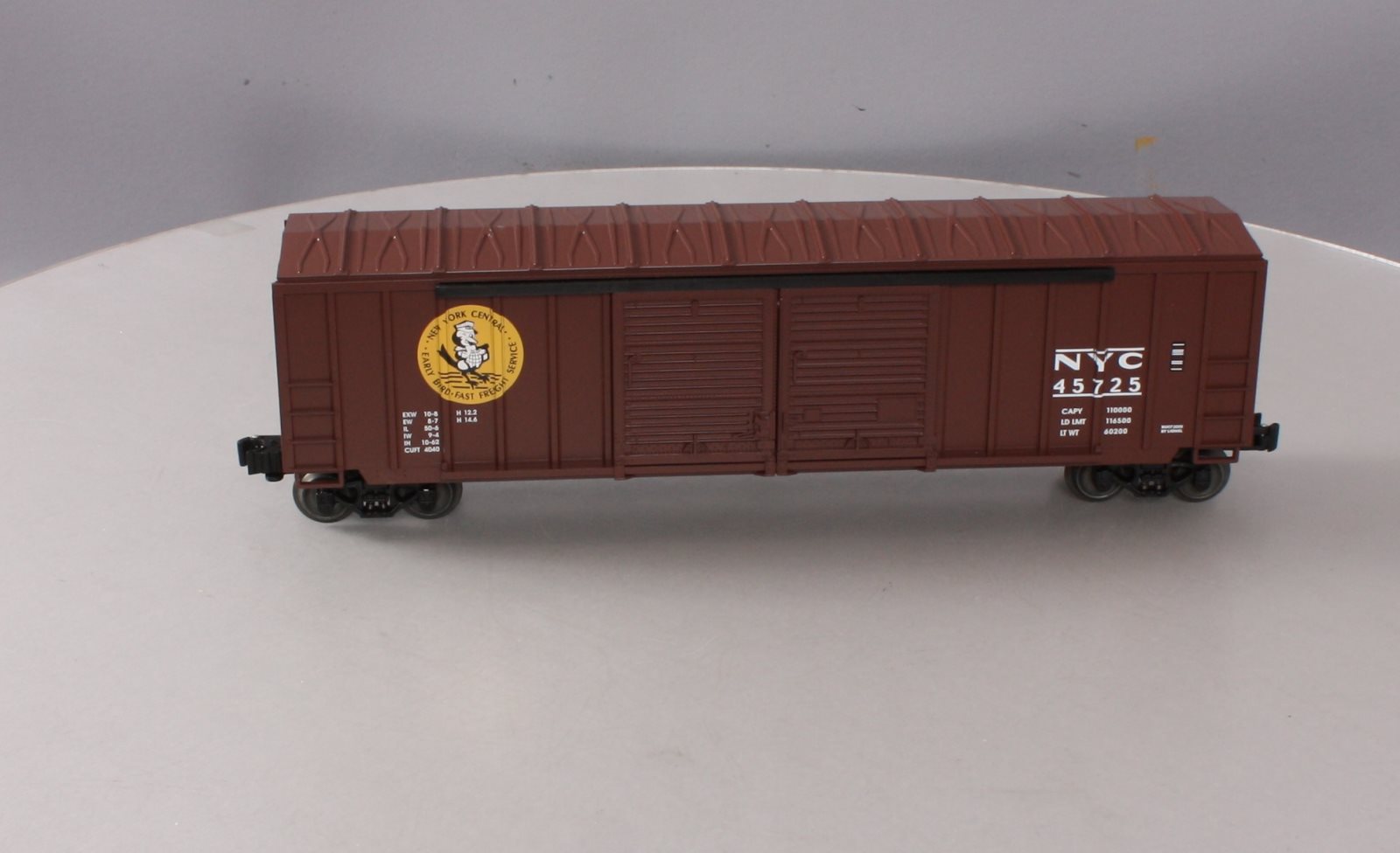 Lionel 6-17263 O Gauge New York Central Double-Door Boxcar