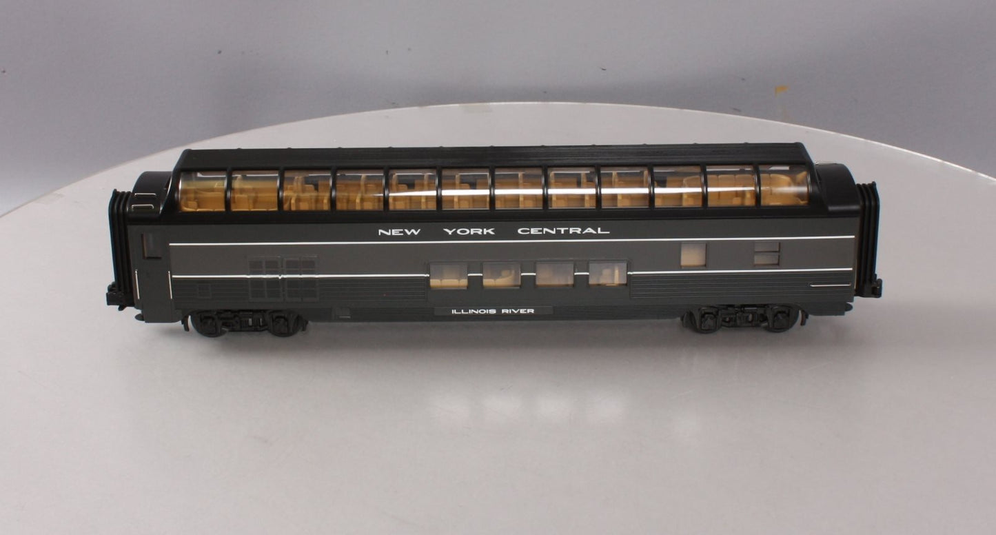 MTH 30-67291 O New York Central 60' Streamlined ABS Full-Length Vista Dome Car LN/Box