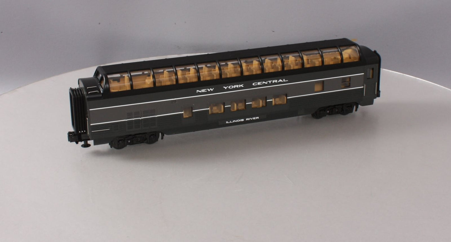 MTH 30-67291 O New York Central 60' Streamlined ABS Full-Length Vista Dome Car LN/Box