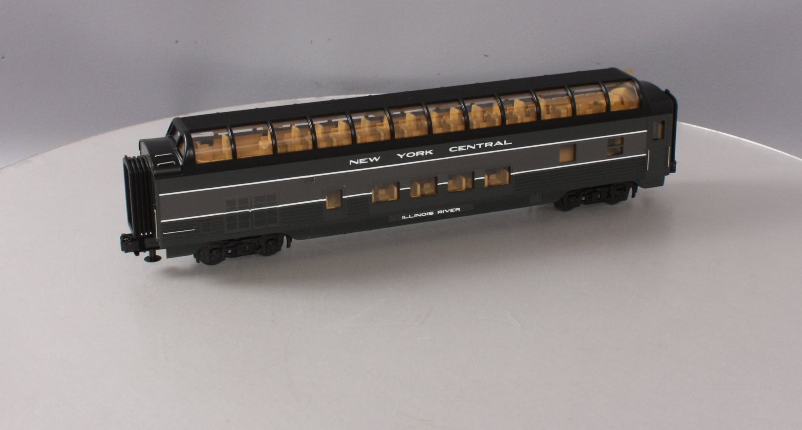 MTH 30-67291 O New York Central 60' Streamlined ABS Full-Length Vista Dome Car LN/Box