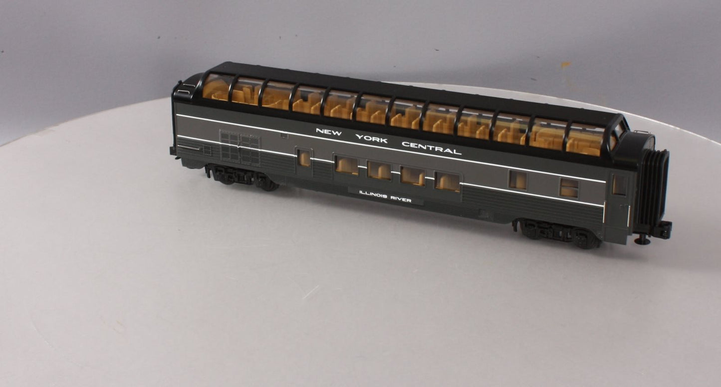 MTH 30-67291 O New York Central 60' Streamlined ABS Full-Length Vista Dome Car LN/Box